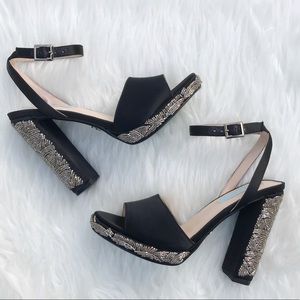 Betsey Johnson Beaded Heels